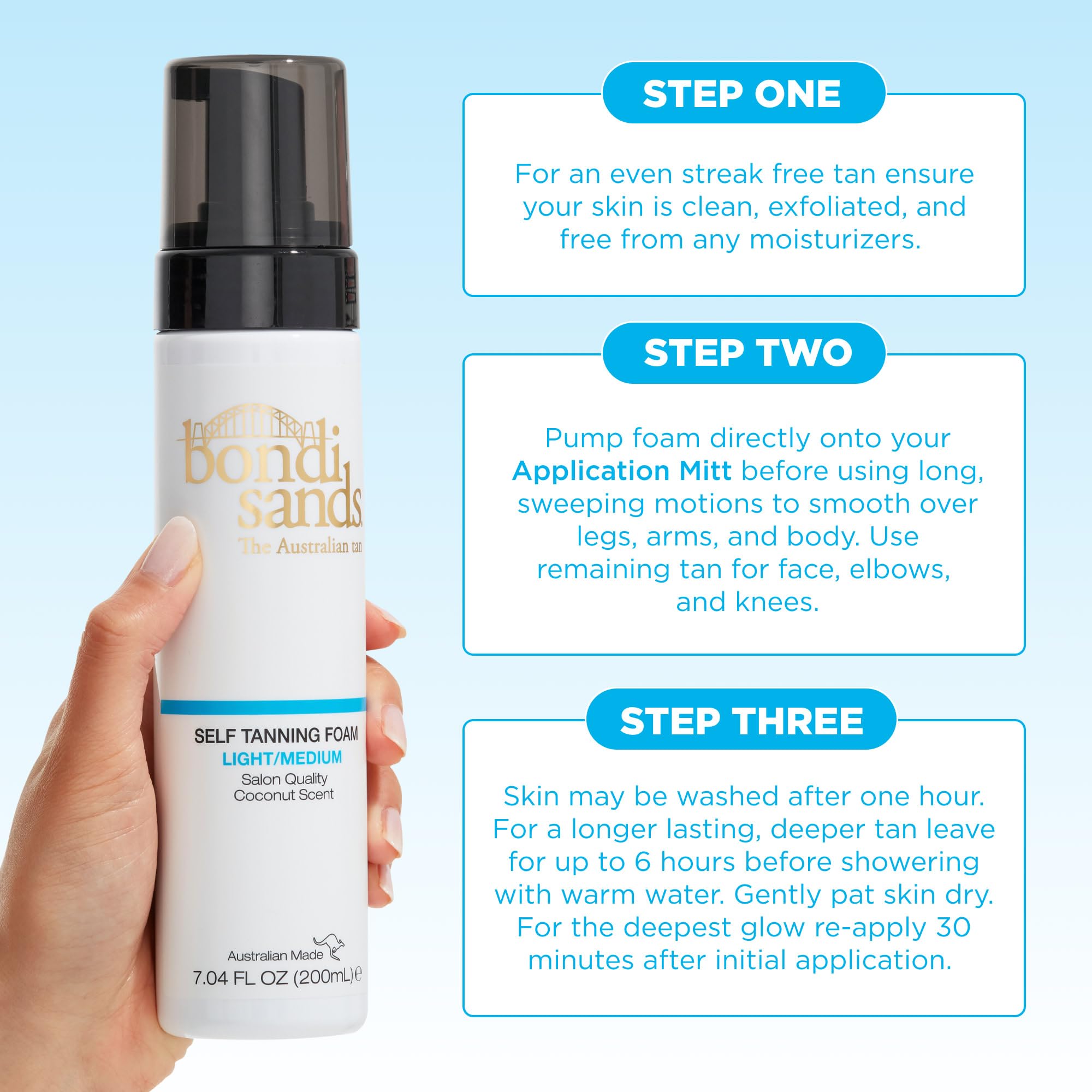 Bondi Sands piel-hidratada-bronceado-natural gracias a aloe vera.