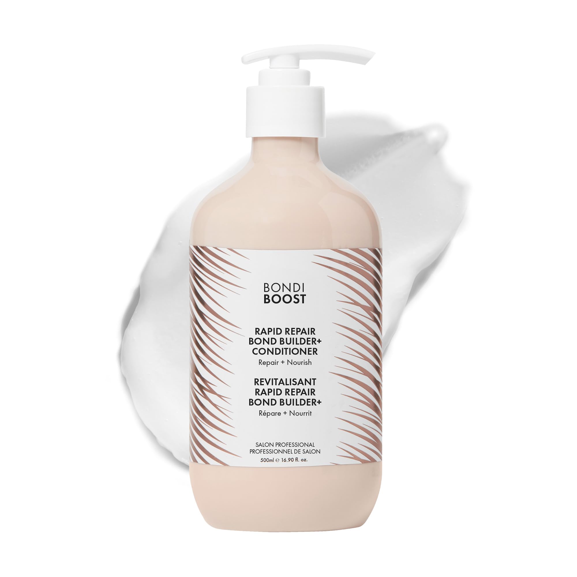BONDIBOOST conditionneur rapide en bouteille, démonstration d’action réparatrice.
