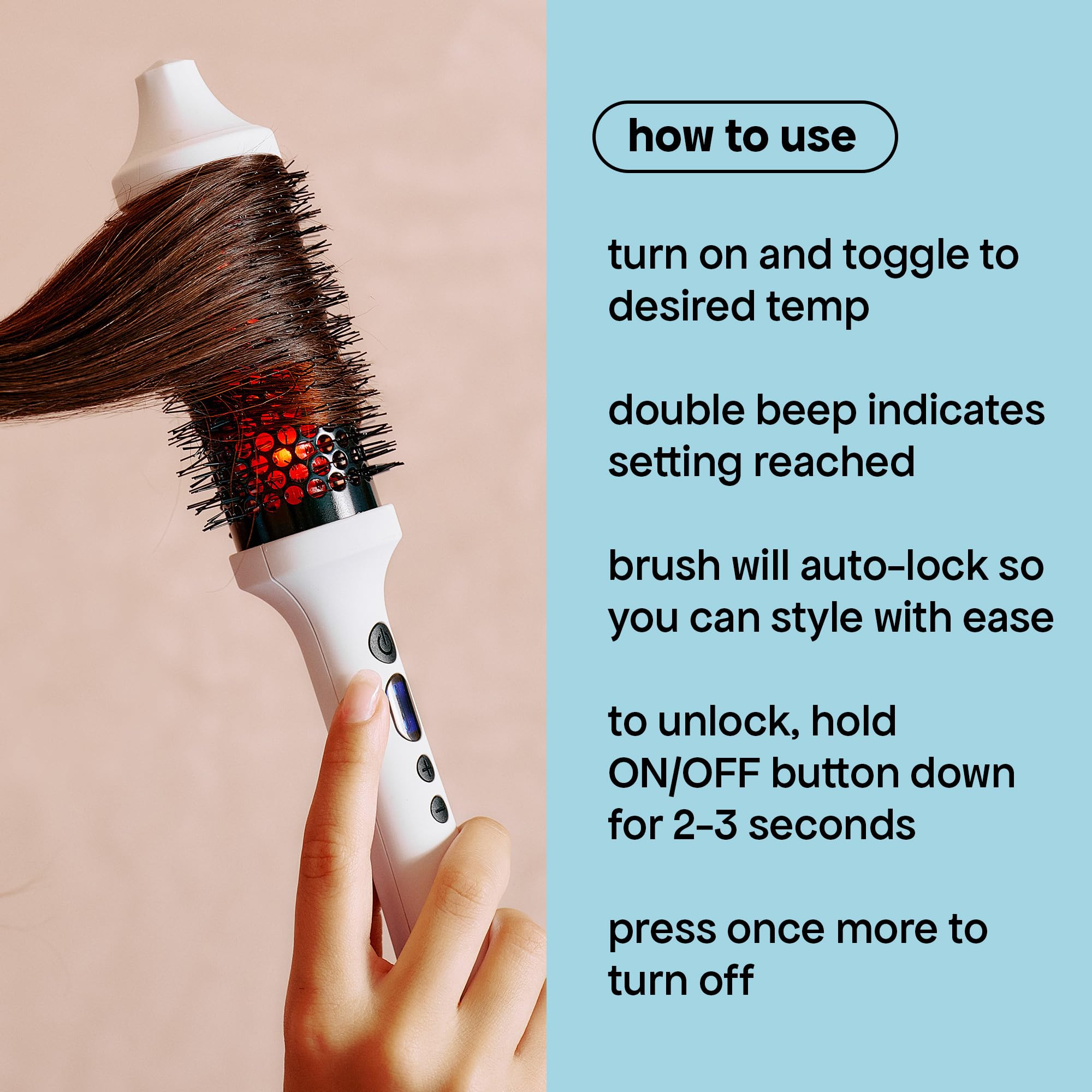 BONDIBOOST control del frizz con infrarrojo e iones negativos.