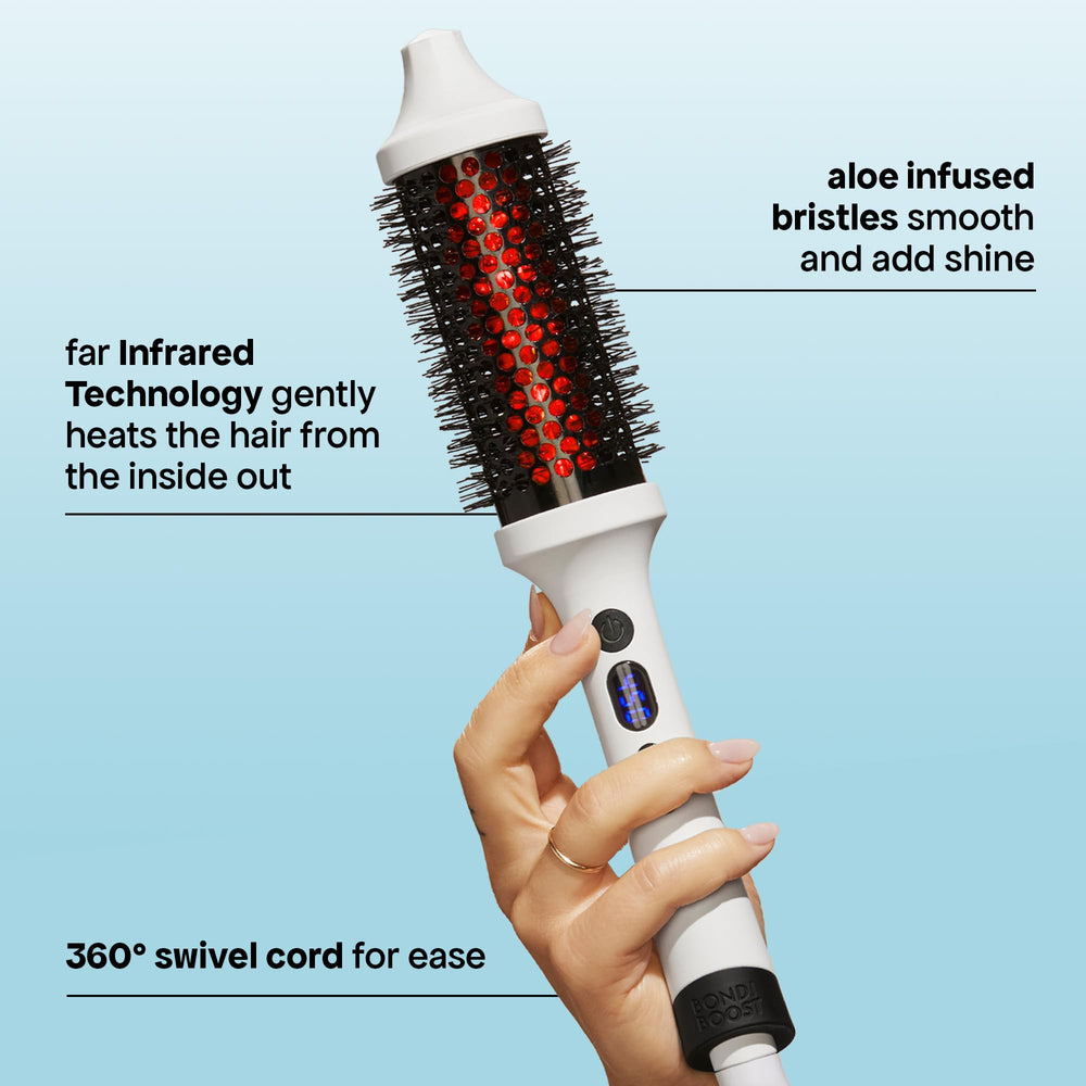 BONDIBOOST uso en cabello seco para peinado rápido sin secador.