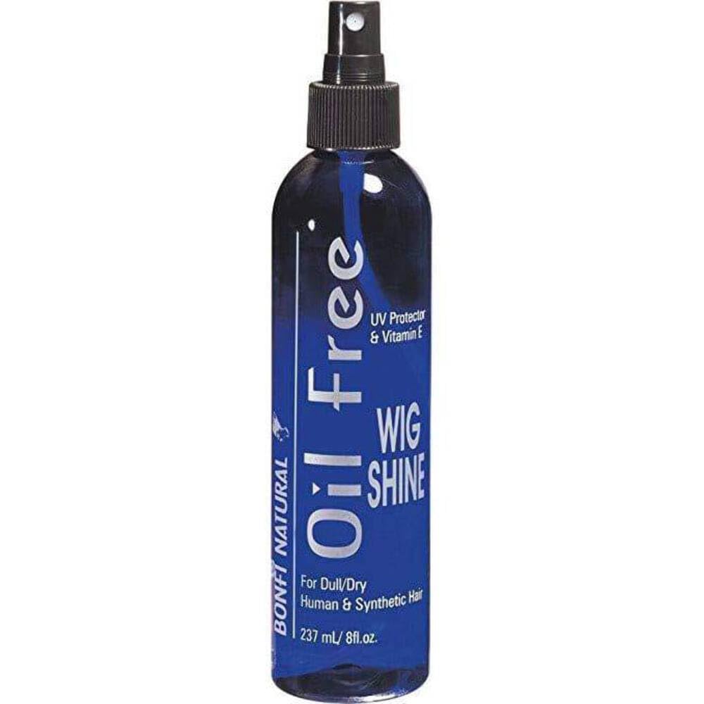 Bonfi Natural Spray laminador Brillo para peluca, facilita peinado y añade brillo duradero
