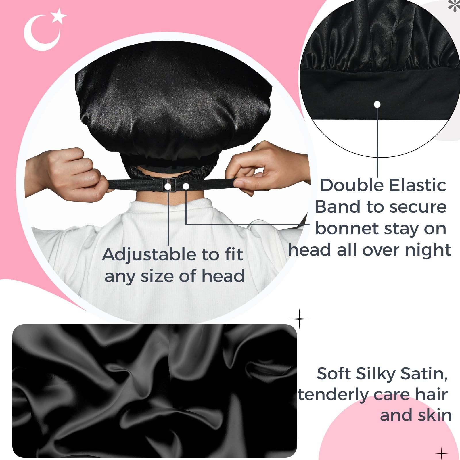 BONNET QUEEN diseño cómodo para uso diario y cuidado personal.