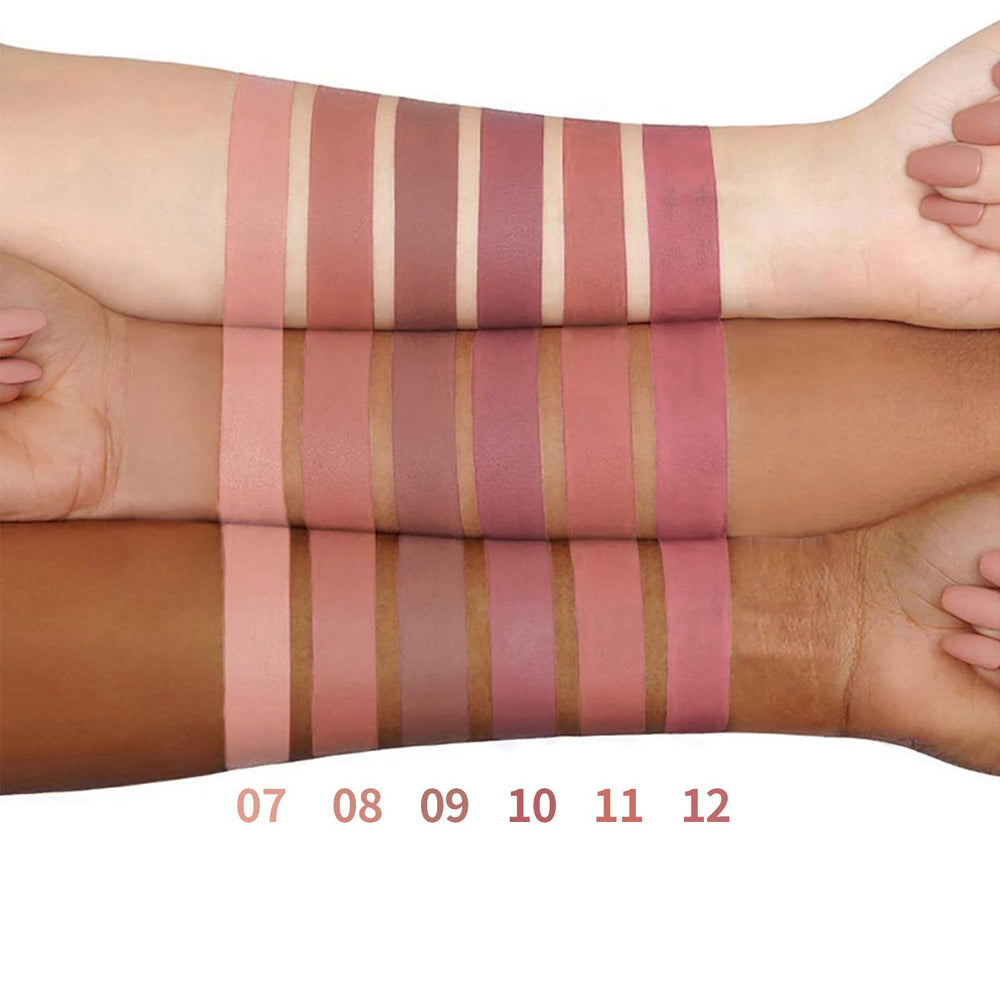 BONNIE CHOICE labios nude matte resistencia al agua para uso diario