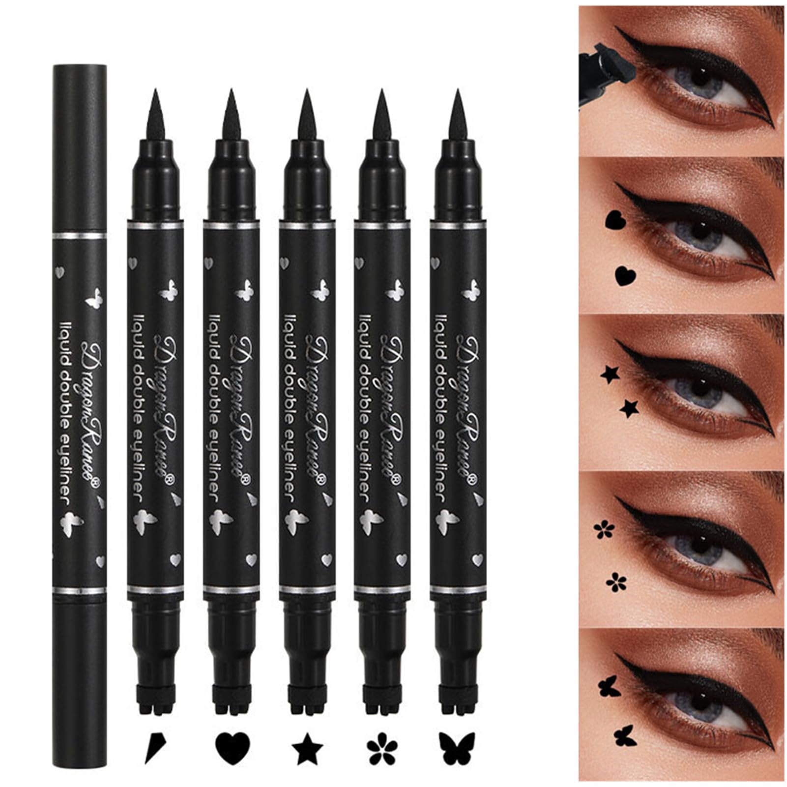 BONNIE CHOICE sello corazón: delineado rápido y elegante para ojos definidos.