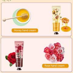 BONNIESTORE crema de manos fragancias planta 30ml, aroma gardenia para piel suave.