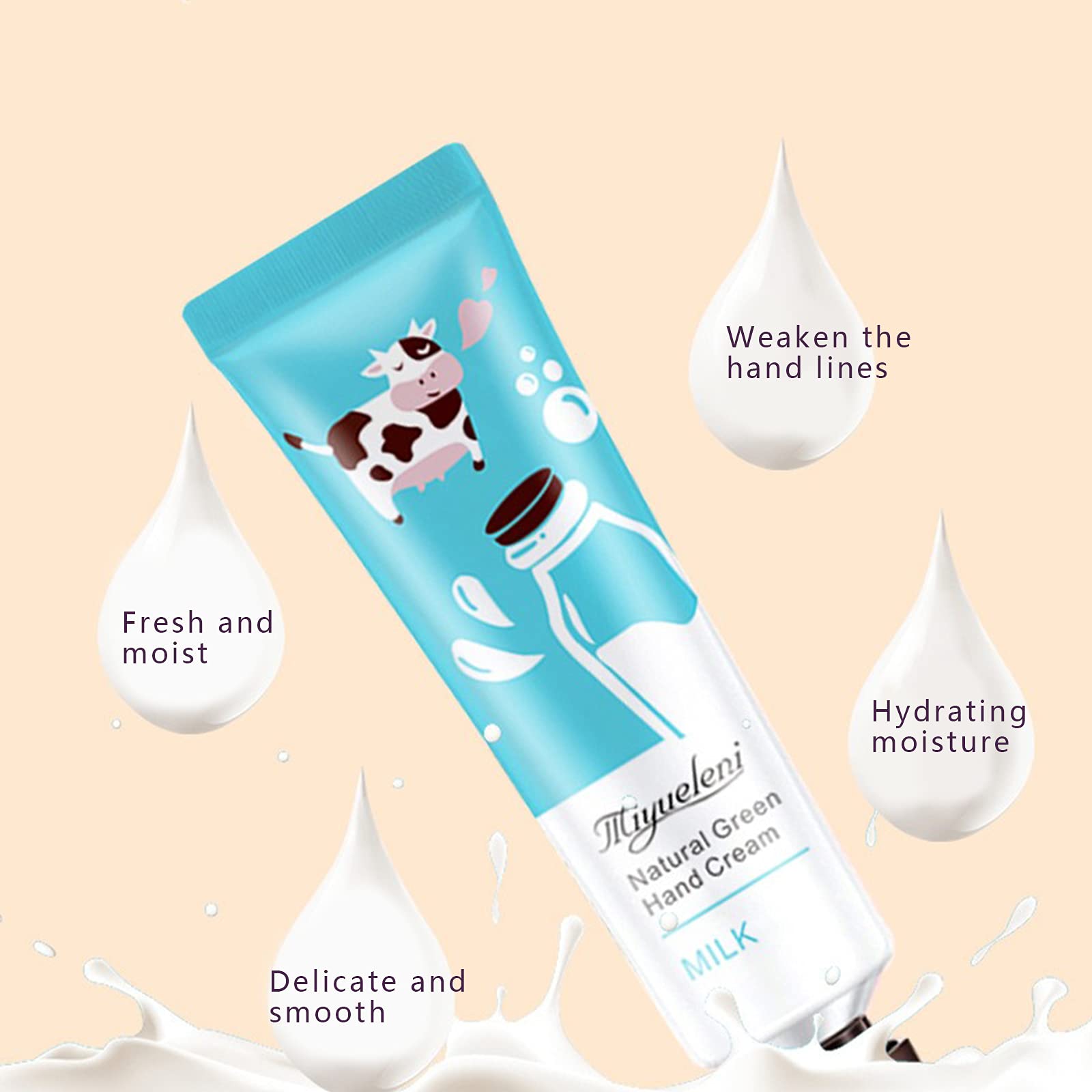 BONNIESTORE crema de manos fragancias planta 30ml, aroma aguacate para piel sedosa.