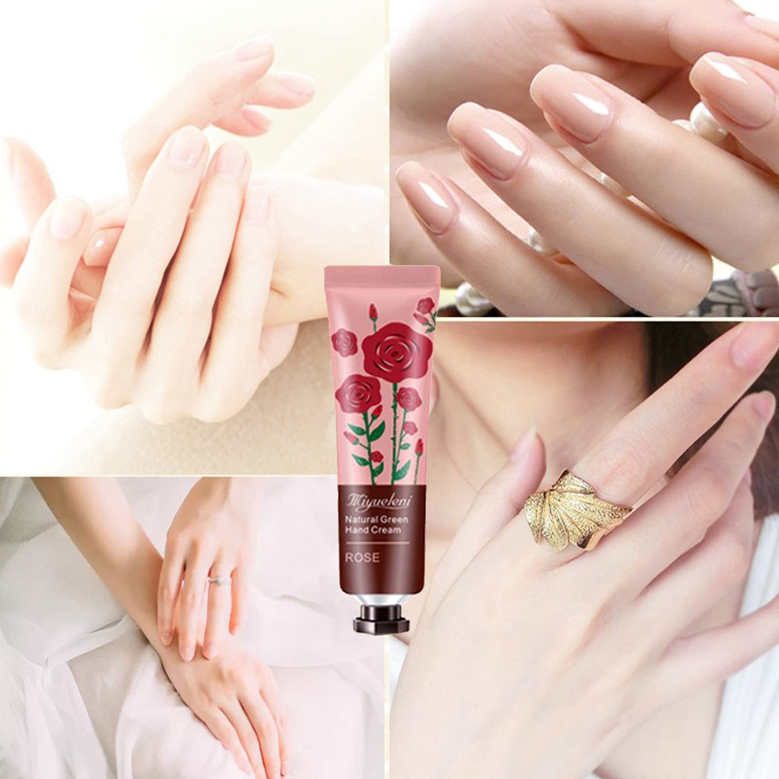 BONNIESTORE crema de manos fragancias planta 30ml, aroma miel para cuidado reconfortante.