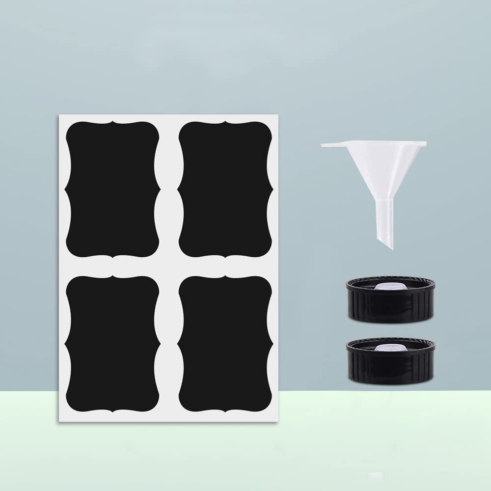 Tapa negra de vidrio para proteger contenido y evitar fugas en Bontip.