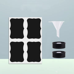 Tapa negra de vidrio para proteger contenido y evitar fugas en Bontip.