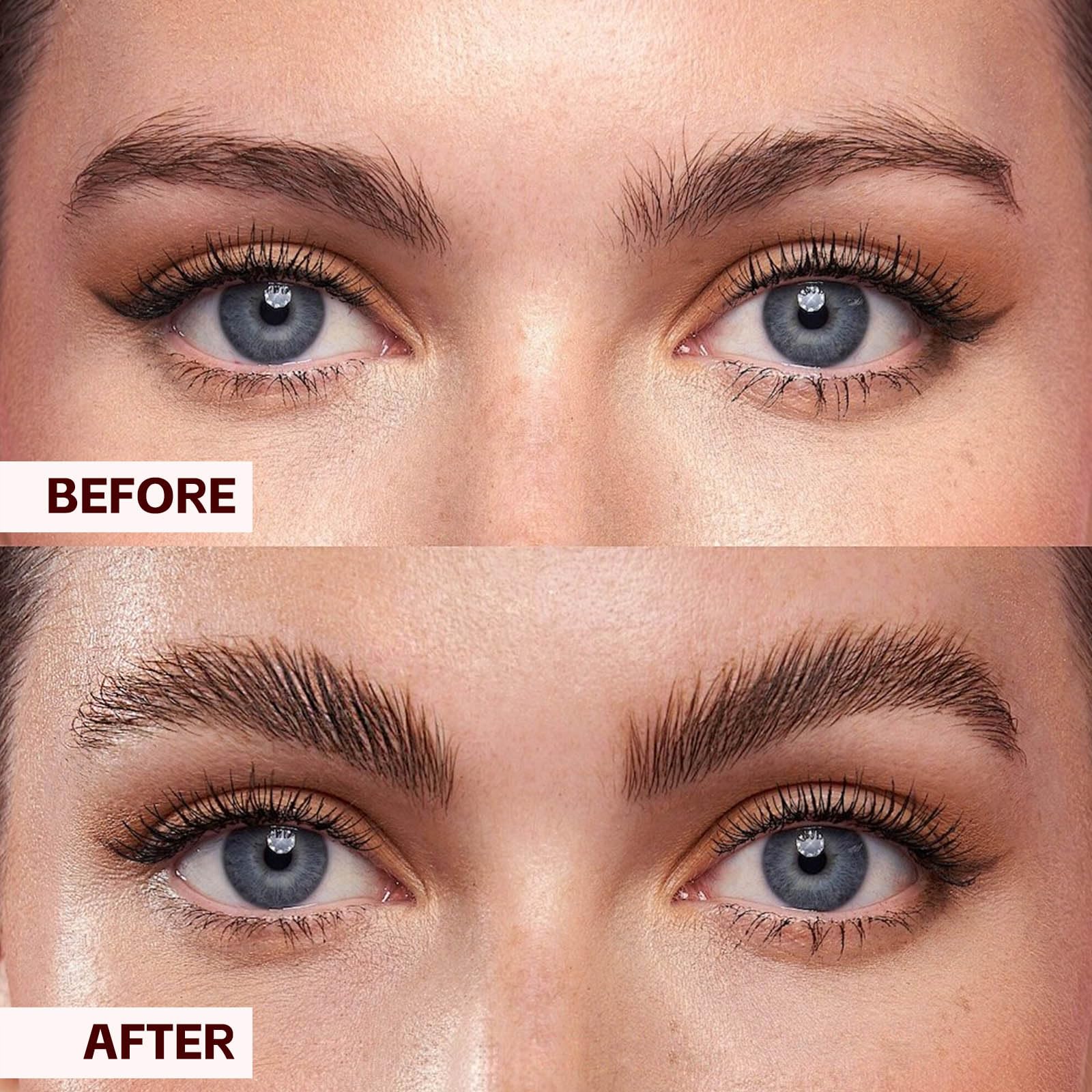 Boobeen cera de cejas transparente con fijación de larga duración para un look duradero.