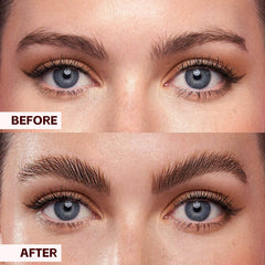 Boobeen cera de cejas transparente con fijación de larga duración para un look duradero.