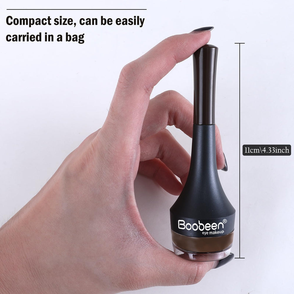Boobeen Eyeliner resistente al agua para mayor fijación sin manchas.
