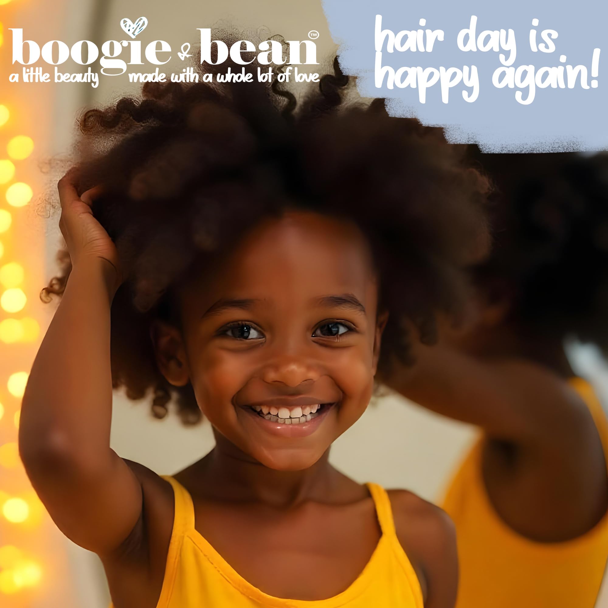 Boogie y Bean botella de aceite para cabello infantil, fácil de aplicar