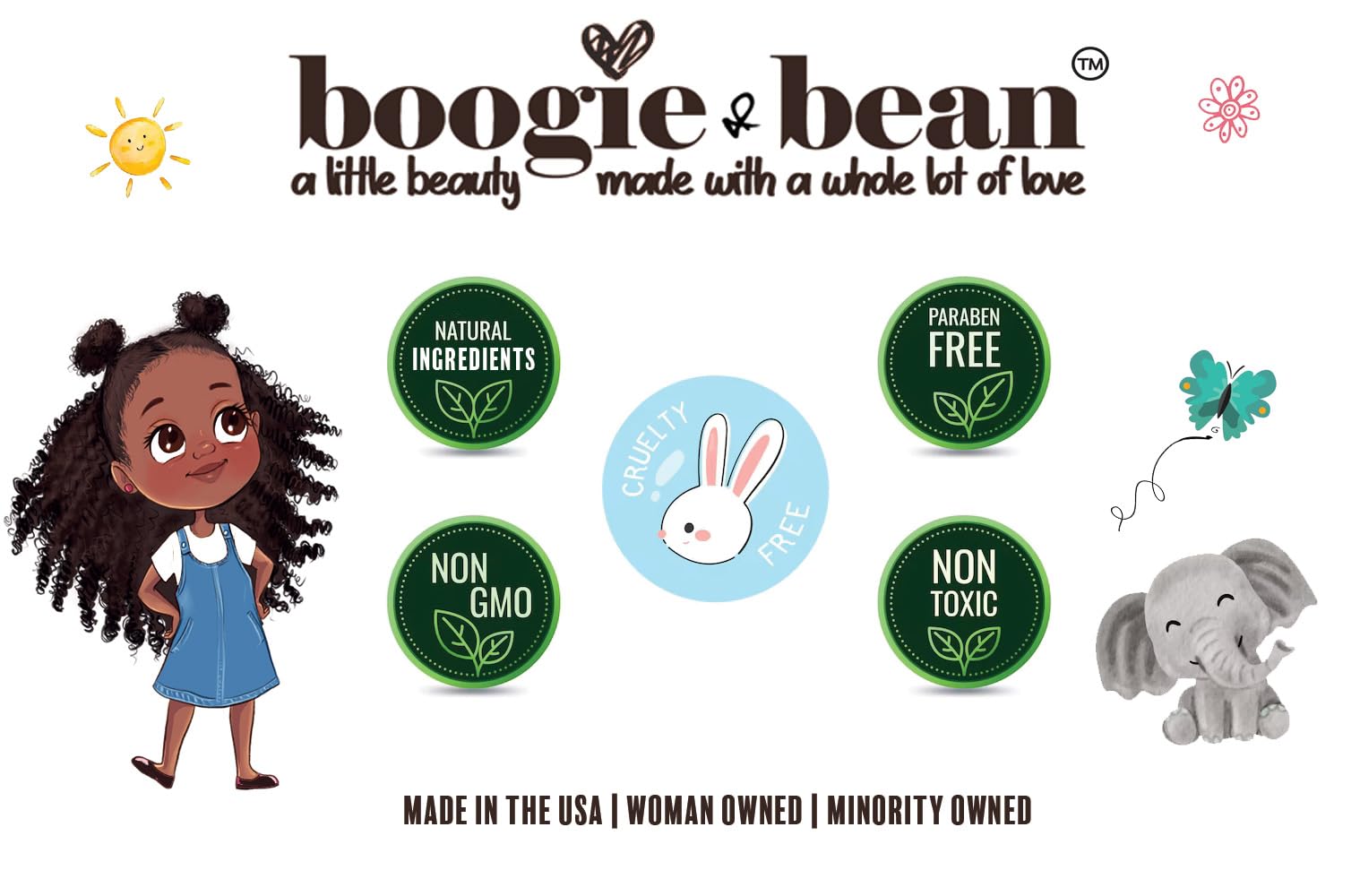 Boogie y Bean ingredientes a base de romero para cabello sano
