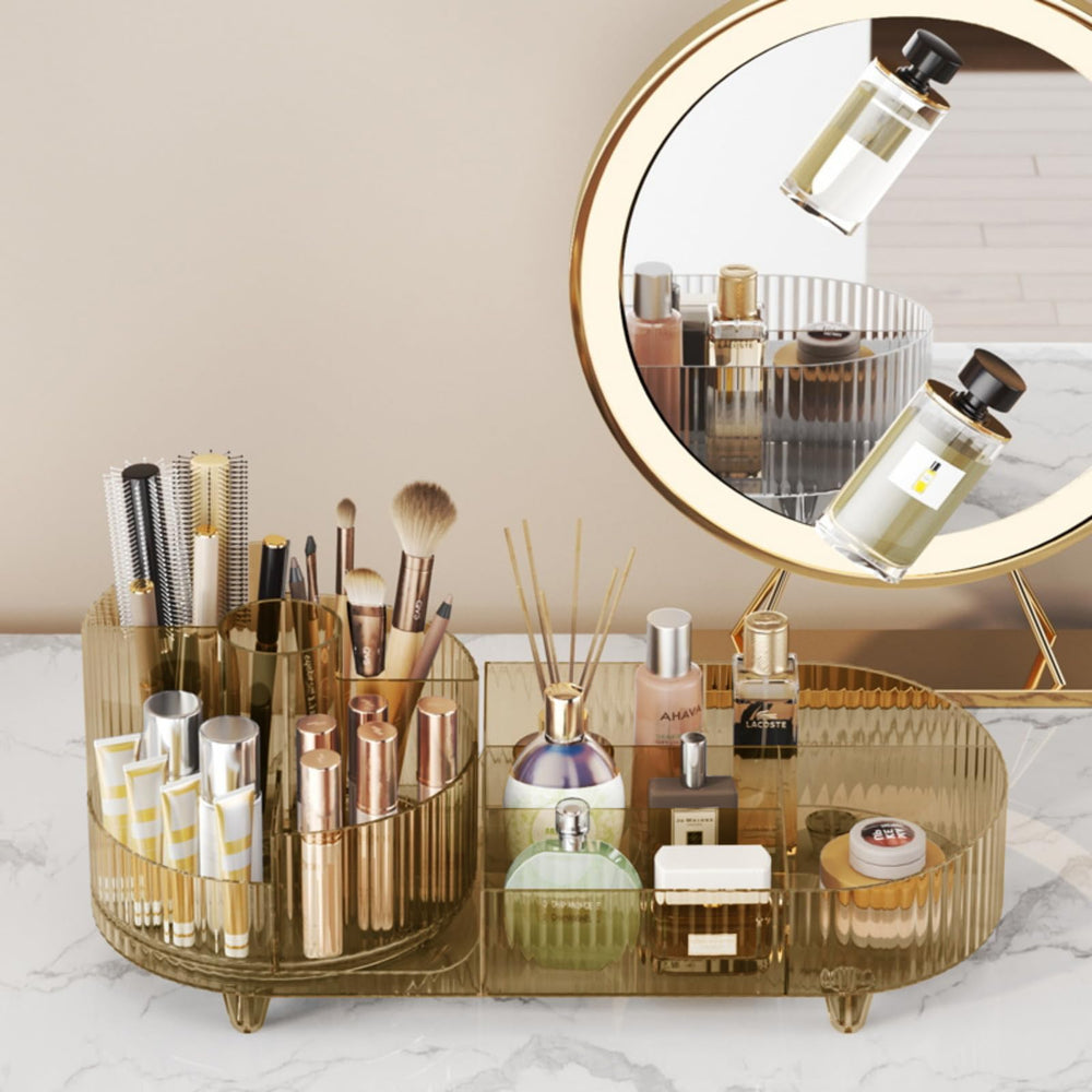 Booklov organizador para productos de cuidado de la piel y cosméticos, almacenamiento visible.