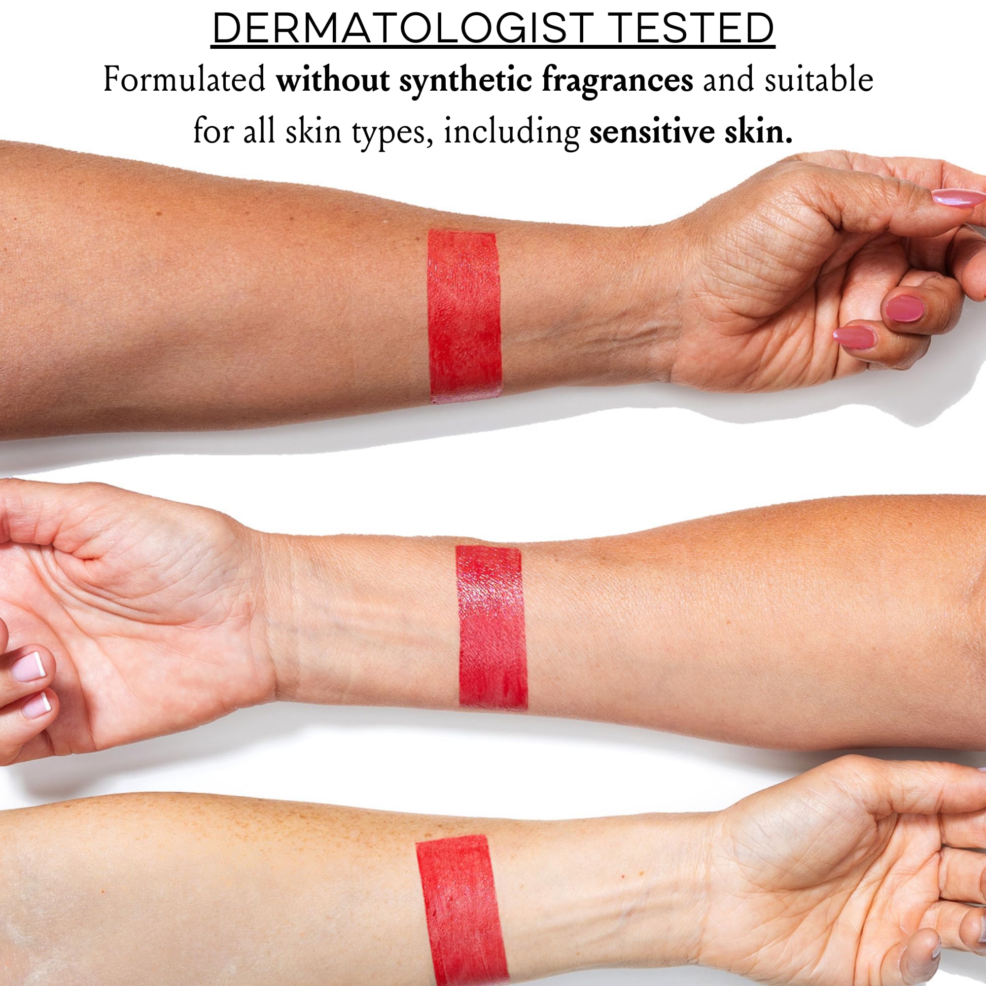 Boomstick Parisian Red nuances joues pour un éclat naturel.