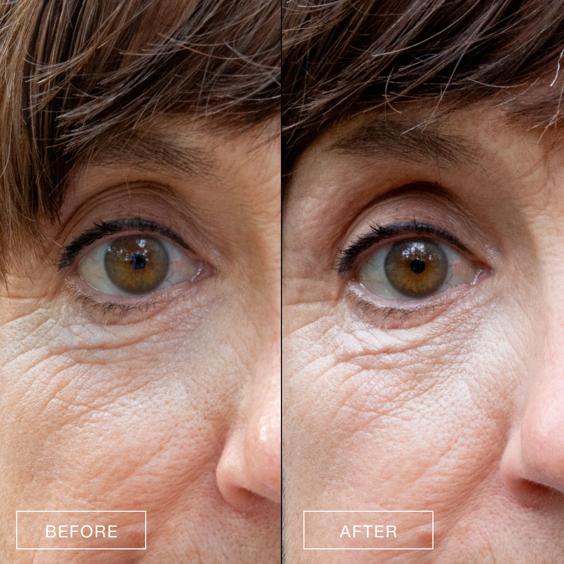 BOOM! por Cindy Joseph: aplicación suave de crema contorno ojos.