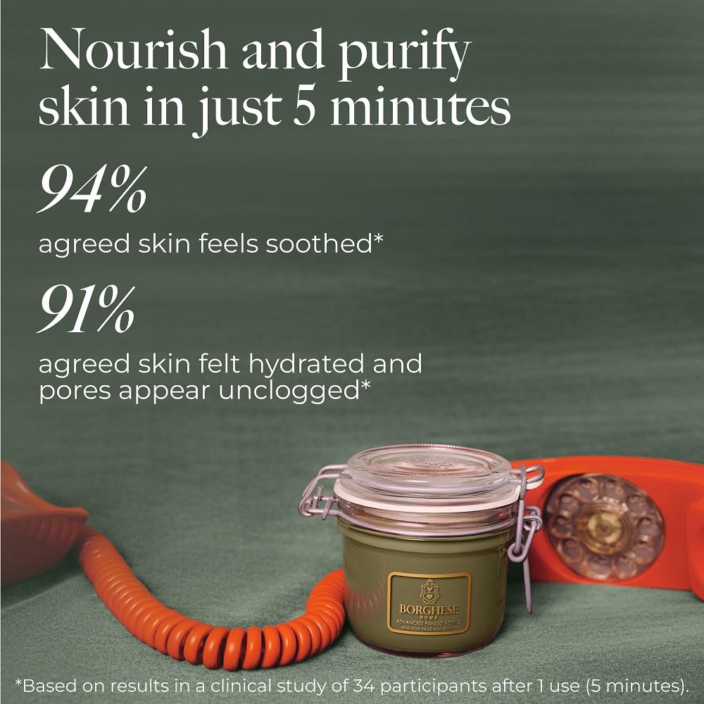 Close-up of mud texture shows mineral-rich formula for cleansing benefits