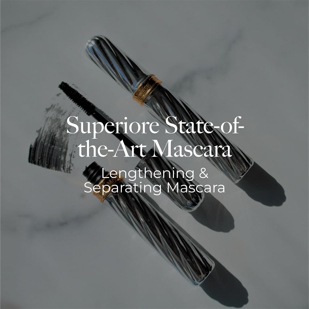 Mascara Borghese noir intense pour des cils plus définis et volumineux.