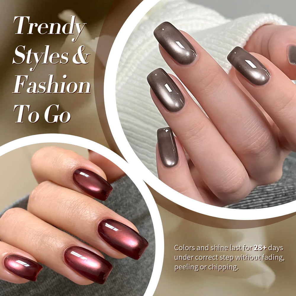 Born Pretty Esmalte gel de alto brillo y duradero para uñas.