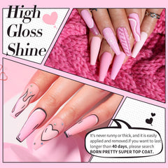 Born Pretty aplicación fácil para cubrimiento uniforme de uñas