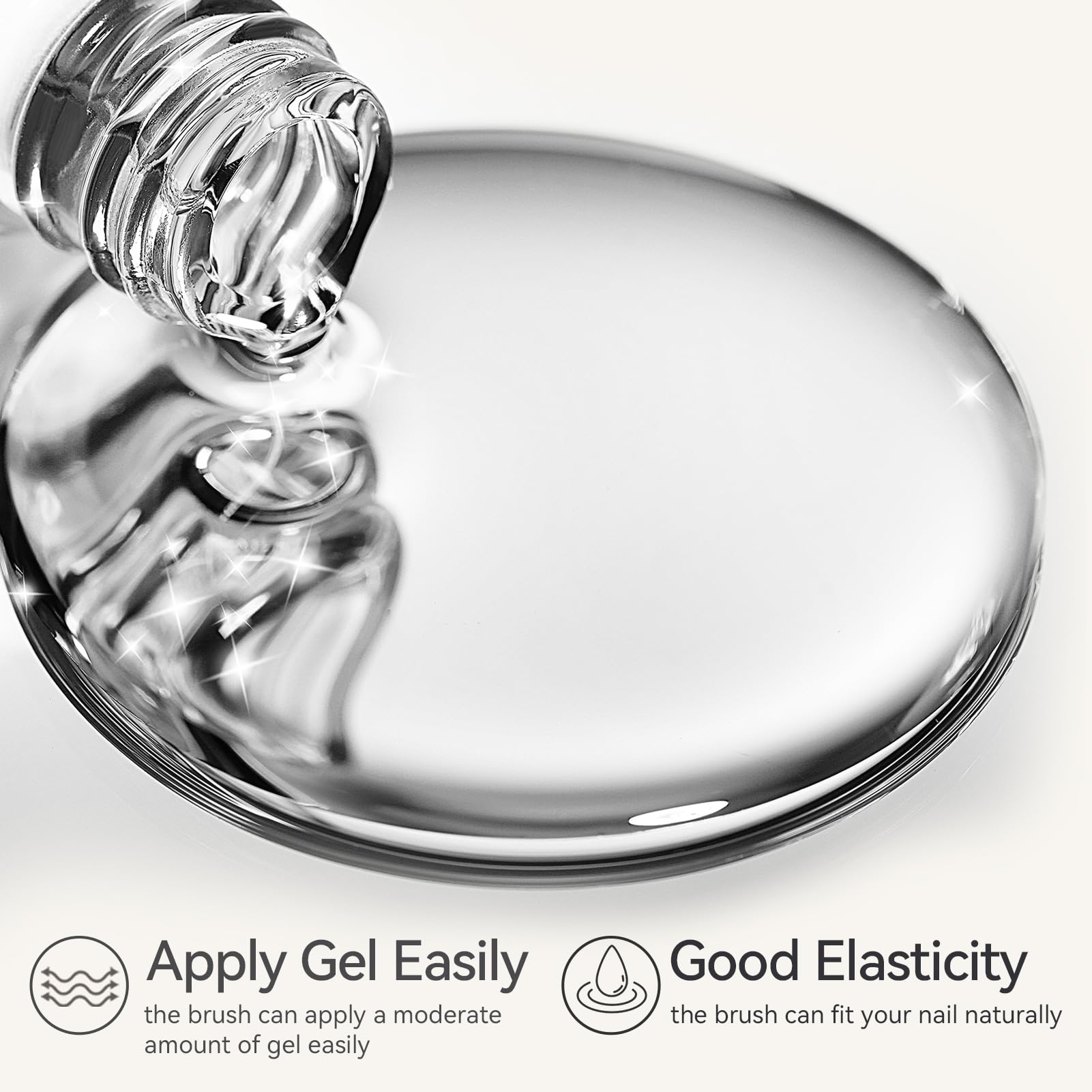 Base Gel mejora la adherencia entre capas para uñas más firmes.