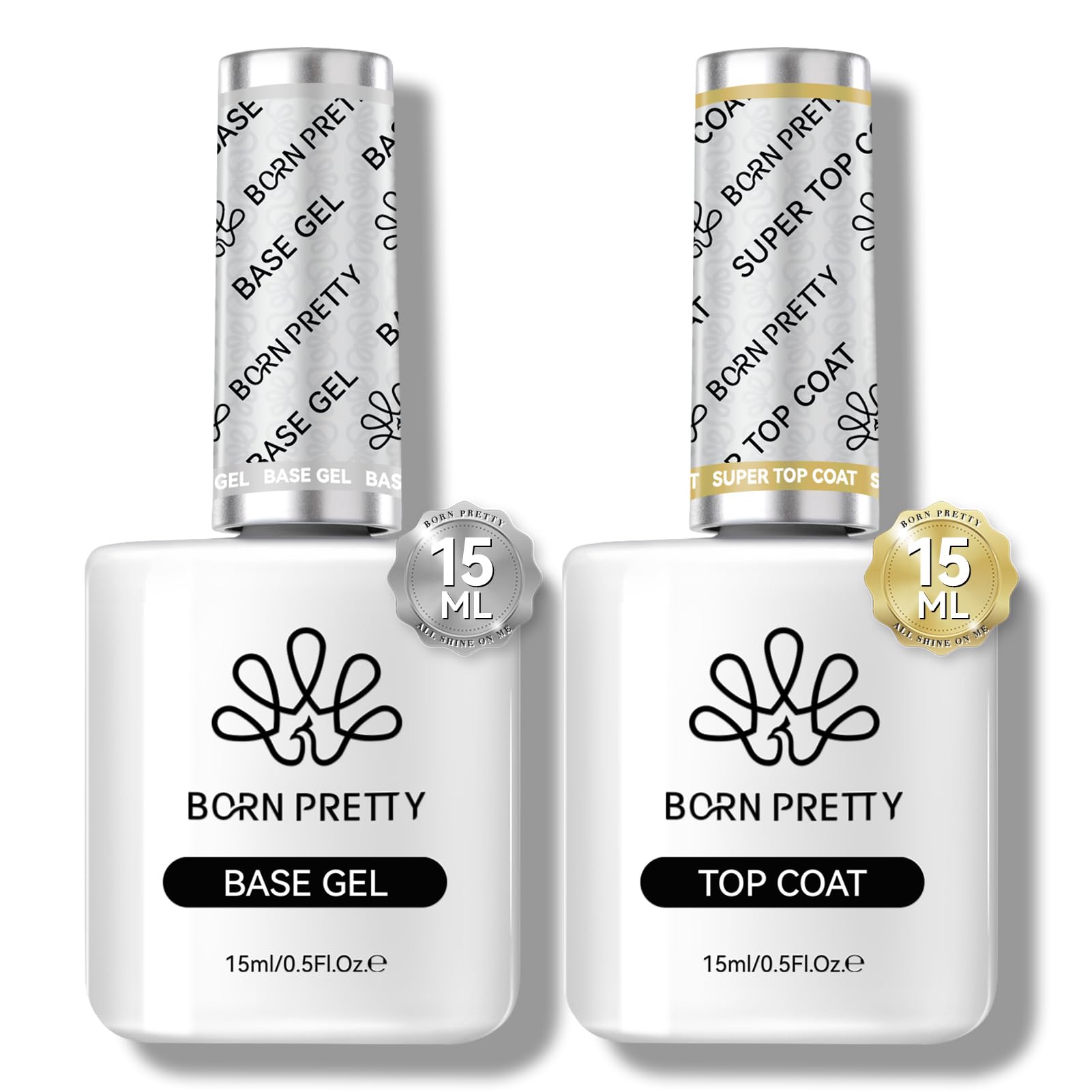 Born Pretty Base Gel para uñas mejora adhesión y durabilidad de la manicura.