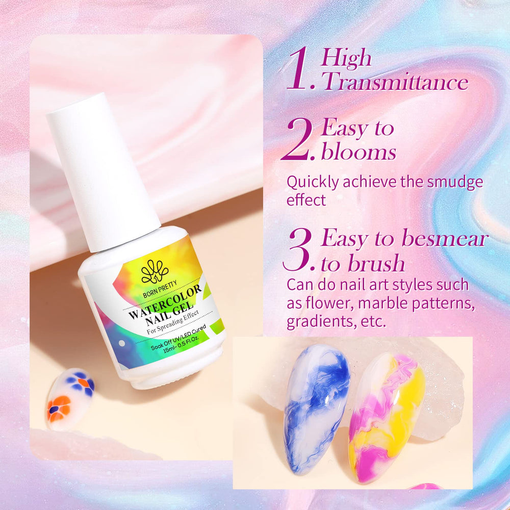 Born Pretty Blooming Gel, ingredientes no tóxicos y olor bajo control