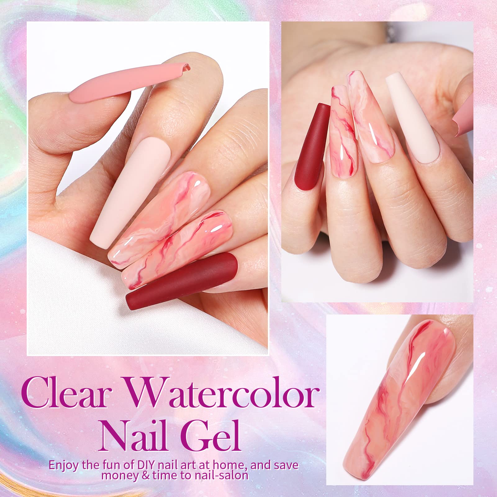 Born Pretty Blooming Gel duradero, manicure de varias semanas