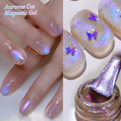 Born Pretty Cat Eye Gel con imán crea líneas elegantes en uñas
