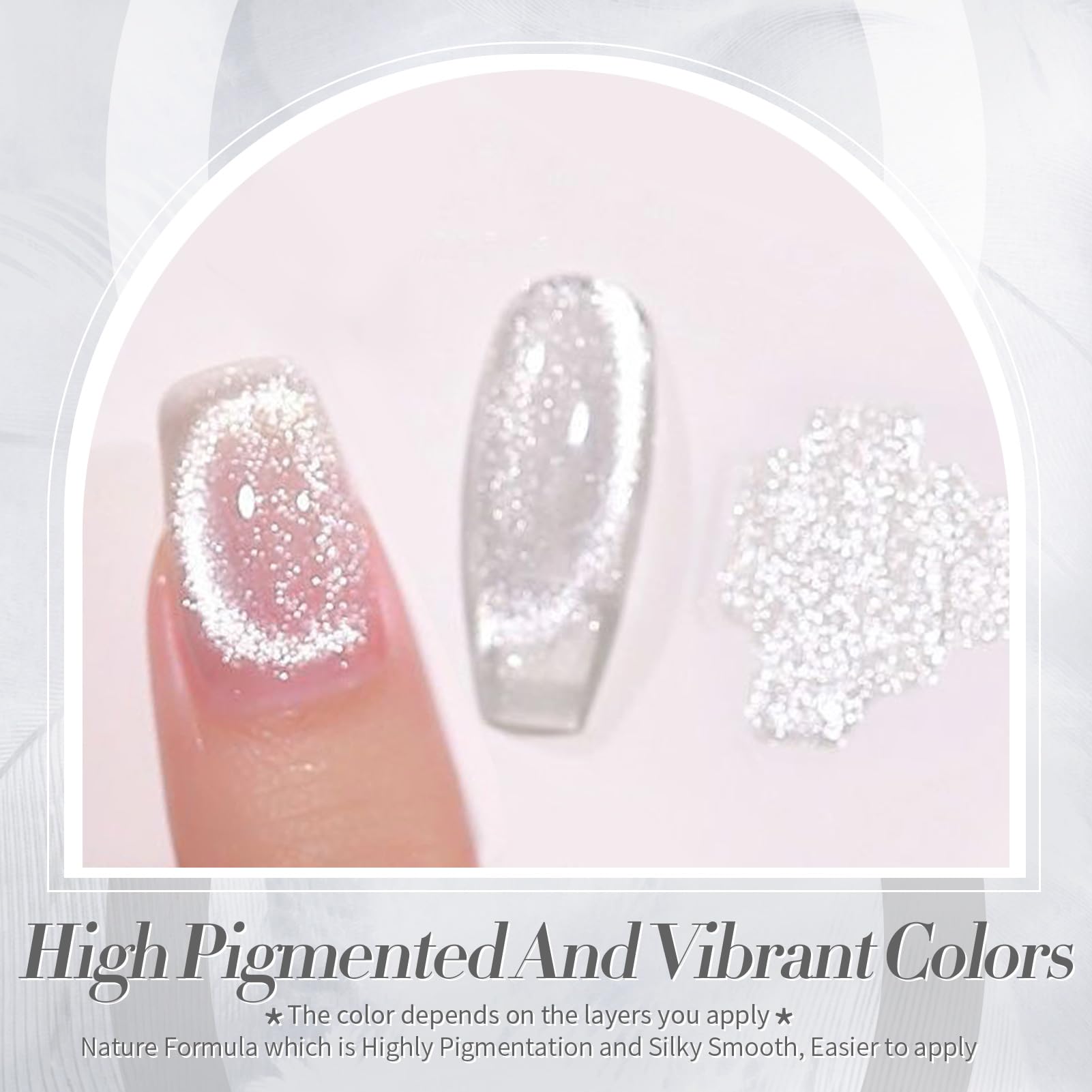 Born Pretty Cat Magnetic Eye Gel Nail Polish con efecto ojo de gato y imán
