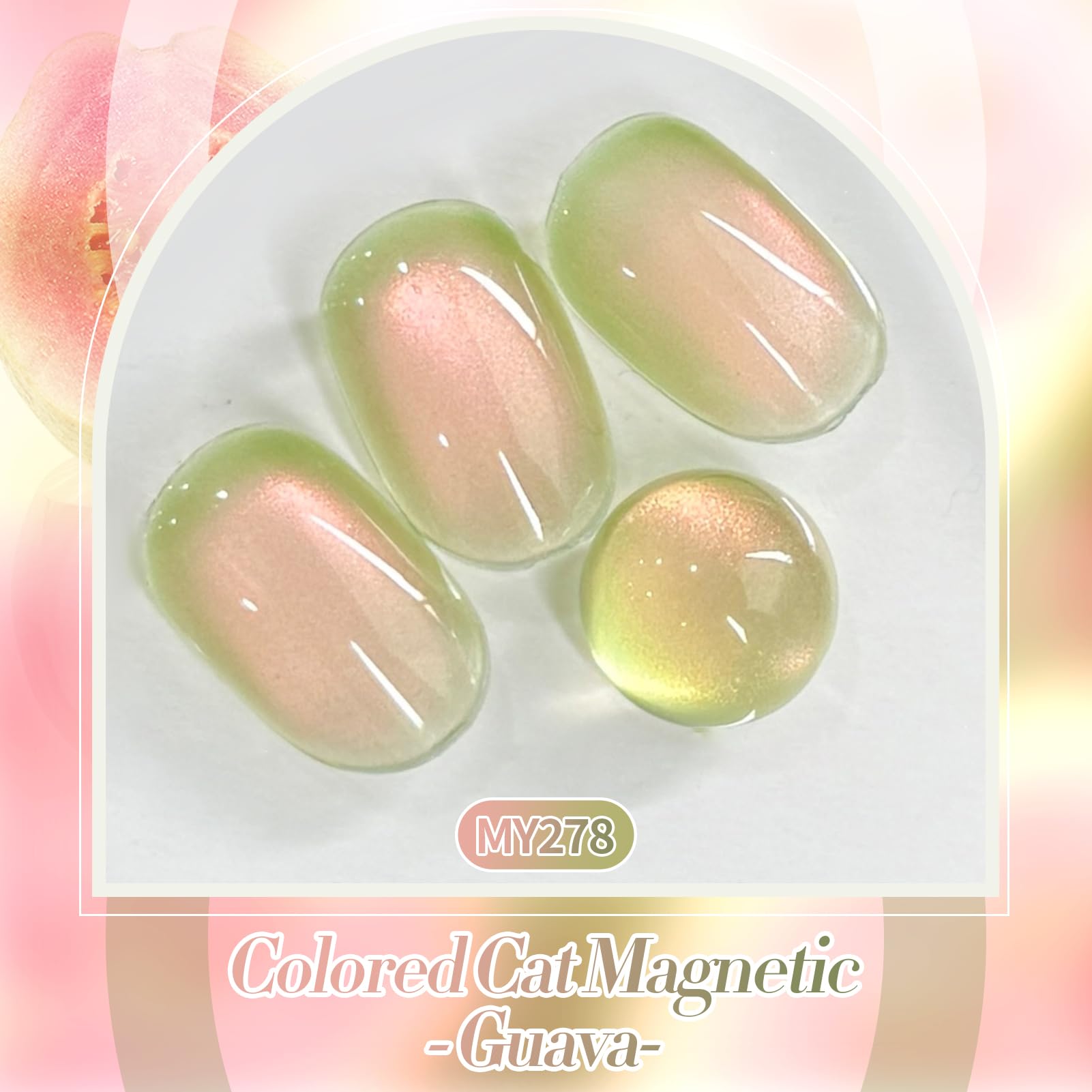 Born Pretty Cat Magnetic Eye Gel Esmalte, brillo fino para un acabado lujoso.