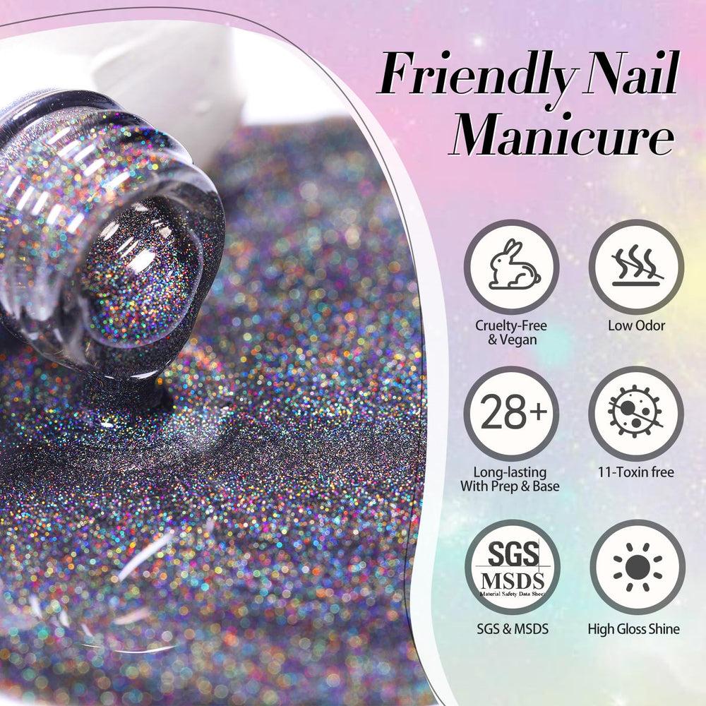 Born Pretty Cat Magnetic Eye Gel pigmento holográfico para juego de luces