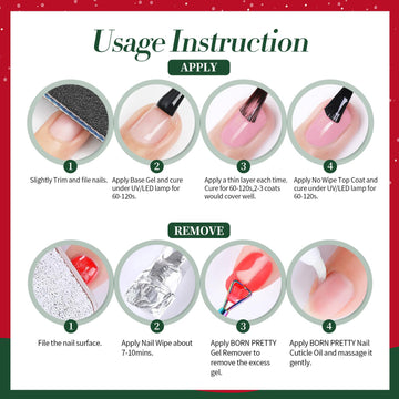 Conjunto navideño Born Pretty Cat Magnetic Eye para manicura en casa