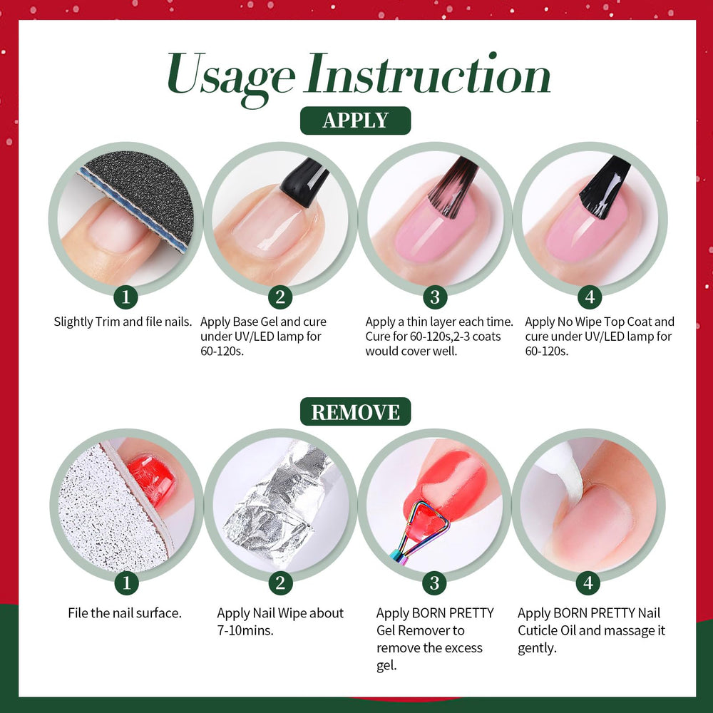 Conjunto navideño Born Pretty Cat Magnetic Eye para manicura en casa