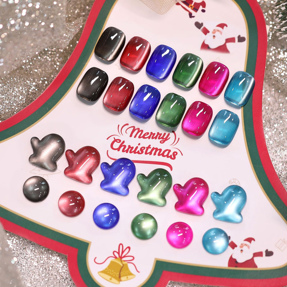 Esmalte Born Pretty Cat Magnetic Eye verde, efecto magnético llamativo para uñas
