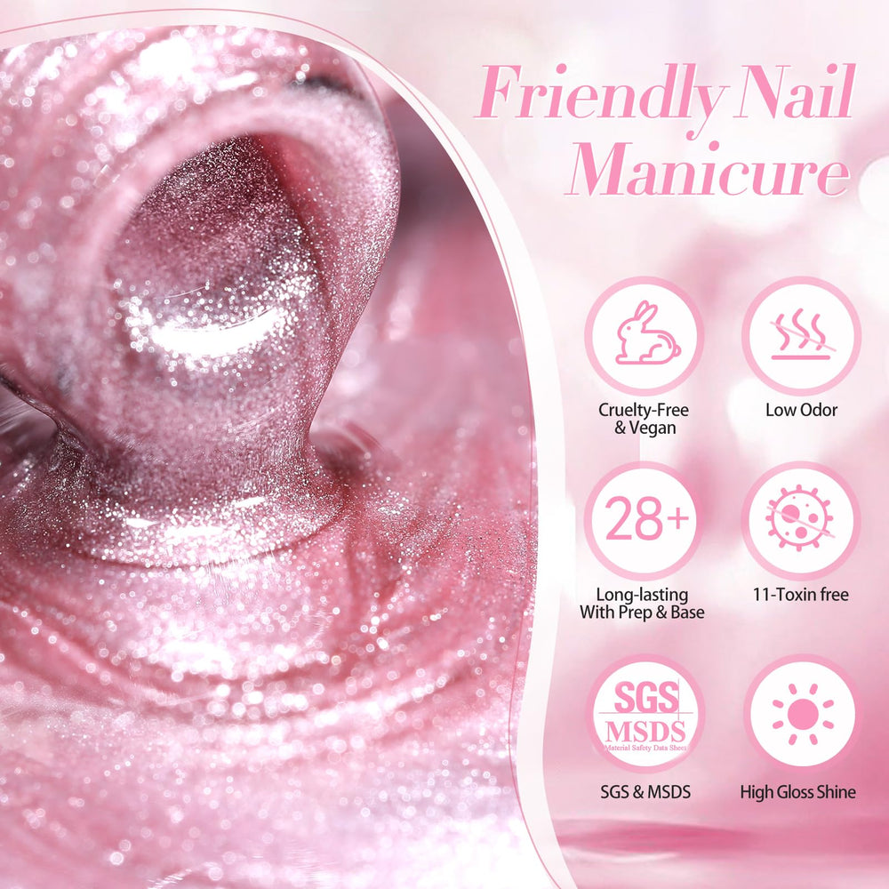 Born Pretty Cat Magnetic Gel Nail Polish caja-presentacion, empaque práctico para regalo