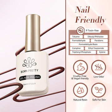 Born Pretty kit base y capa superior para mayor durabilidad.