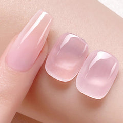 Born Pretty esmalte gel blanco, acabado suave y duradero.