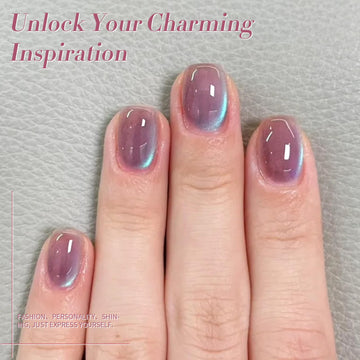 Born Pretty gel brillo intenso, acabado luminoso y duradero.