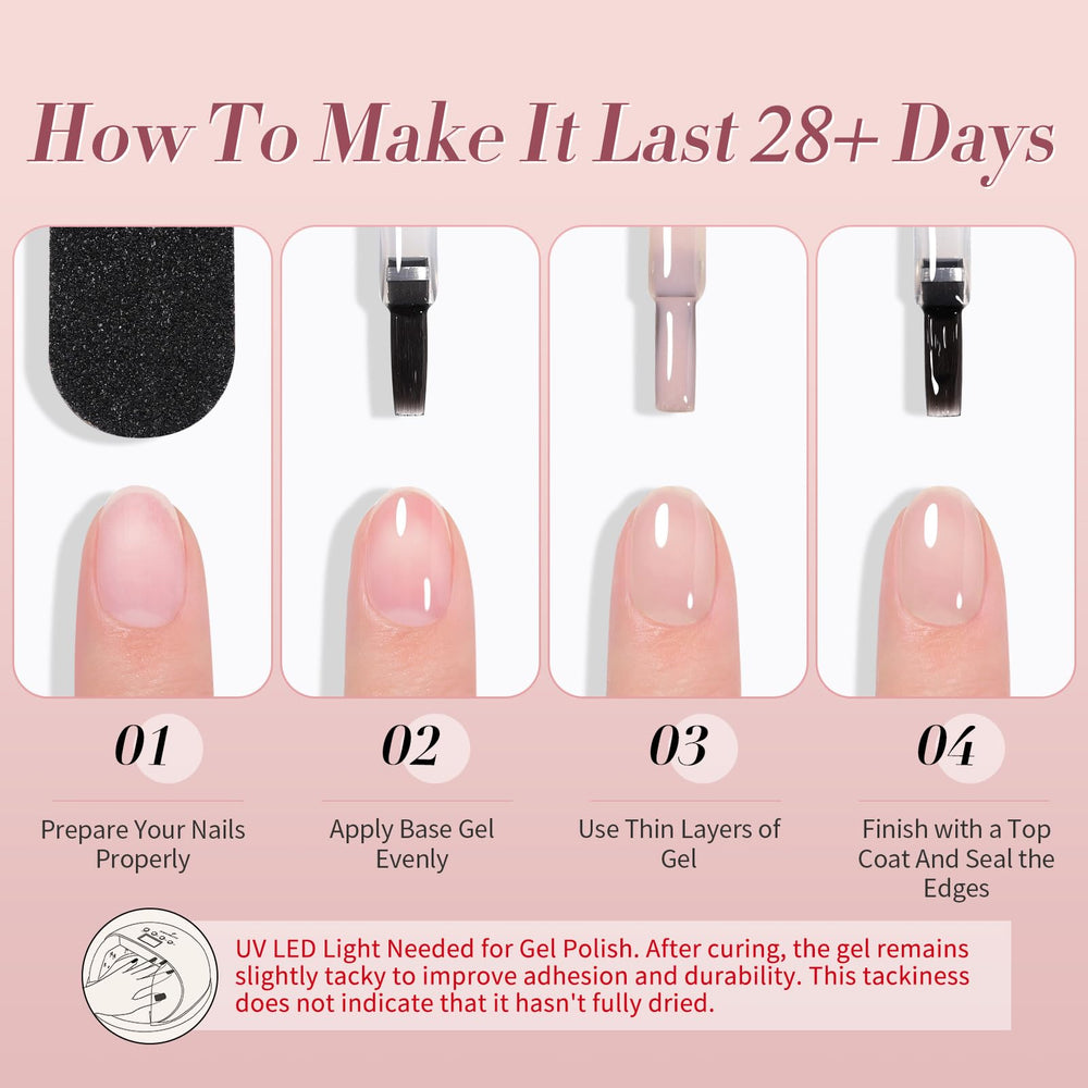 Born Pretty gel UV/LED en botella, se cura rápidamente bajo lámpara
