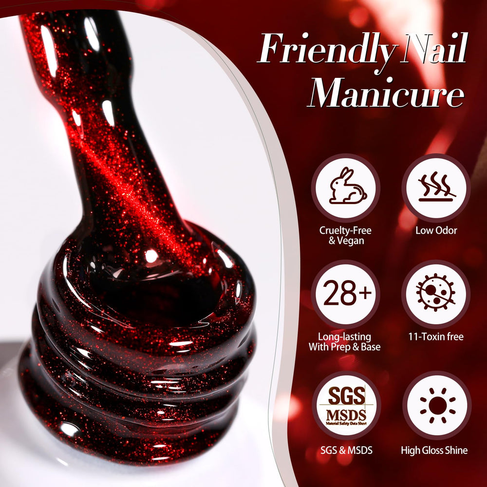 Born Pretty: esmalte gel con efecto magnético y brillo intenso