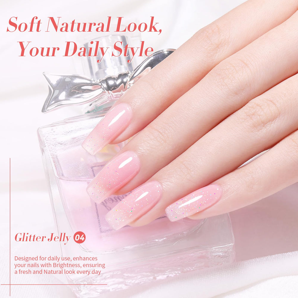 Born Pretty Esmalte Gel Rosa, fácil aplicación para uñas