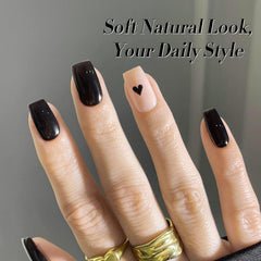 Base y capa superior compatibles con Born Pretty gel negro