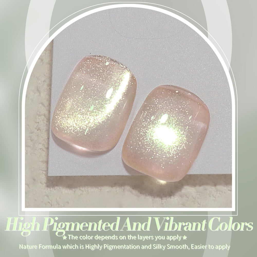 Born Pretty gel ojo de gato con imán para crear efectos variables en tus uñas.