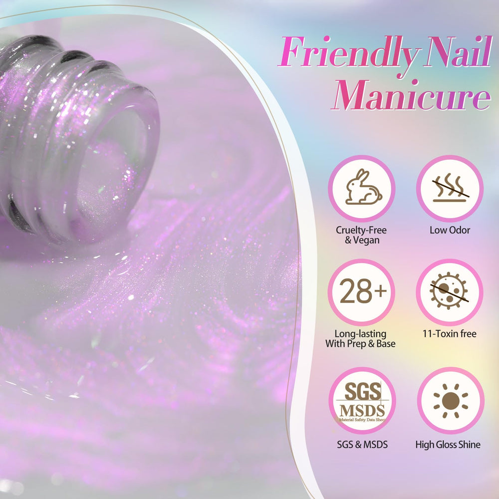 Idea de regalo con Born Pretty Pearl Gel para fiestas y celebraciones.