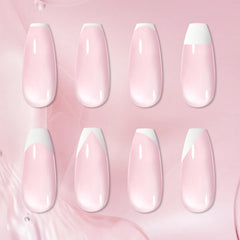 Born Pretty gel rosado lechoso, tono sutil para French moderno.