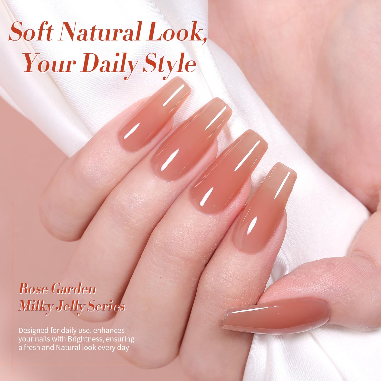 Born Pretty esmalte gel vino translúcido para estilo festivo