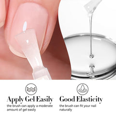Born Pretty gel base, base suave que facilita fijar el color