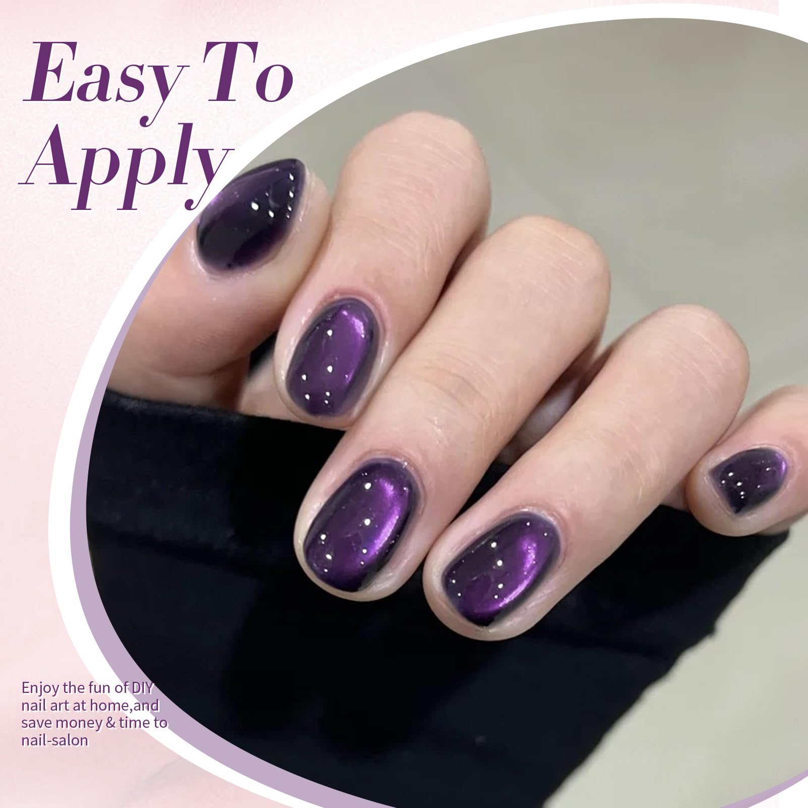 Born Pretty gel magnético para uñas con olor suave.